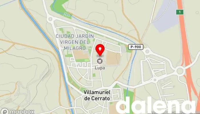 mapa de Lupa Supermercados Supermercado, Carnicería, Tienda de fiambres, Pescadería, Frutería en Villamuriel de Cerrato