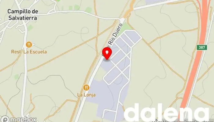 mapa de Marcial Castro Guijuelo Fábrica de Jamones y Embutidos Fabricante de alimentos, Tienda de delicatessen, Tienda de jamones en Guijuelo