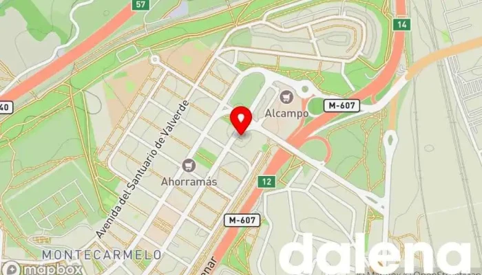 mapa de Marcontrel Estudios de Distribución Supermercado en Madrid