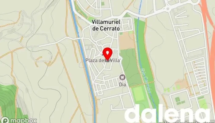 mapa de María del Carmen Salas Martín Tienda de alimentación en Villamuriel de Cerrato