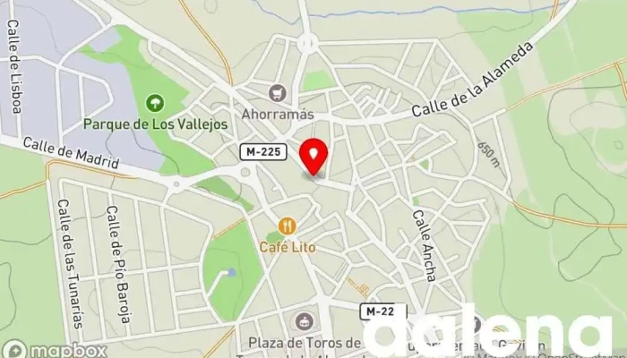 mapa de Marina Muñoz Hernández Tienda de alimentación en Torres de la Alameda