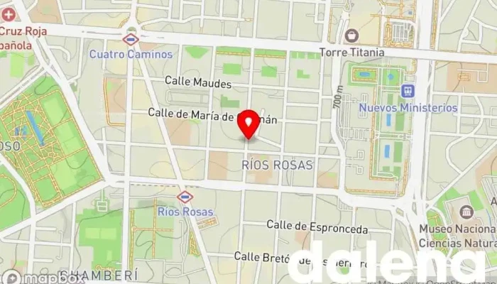 mapa de Market Casa Italia Madrid Supermercado italiano en Madrid