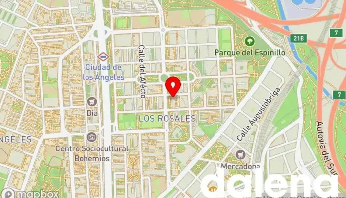 mapa de Martín Guijuelo S L L Supermercado en Madrid