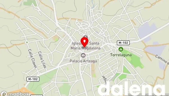mapa de Martín Marina S L Supermercado en Torrelaguna
