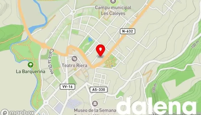 mapa de MASquefruta Supermercado en Villaviciosa
