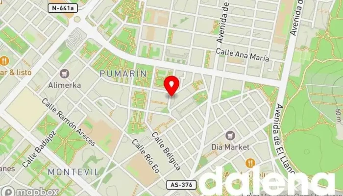 mapa de masymas supermercados Supermercado en Gijón