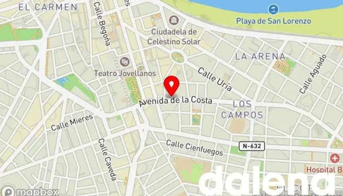 mapa de masymas supermercados Supermercado en Gijón