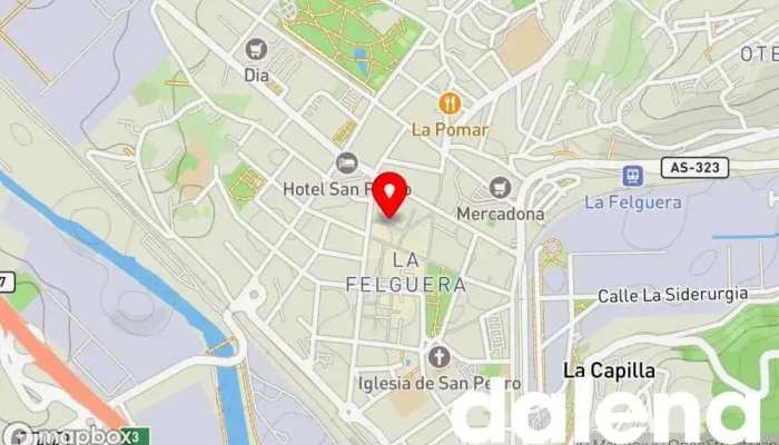 mapa de masymas supermercados Supermercado en La Felguera