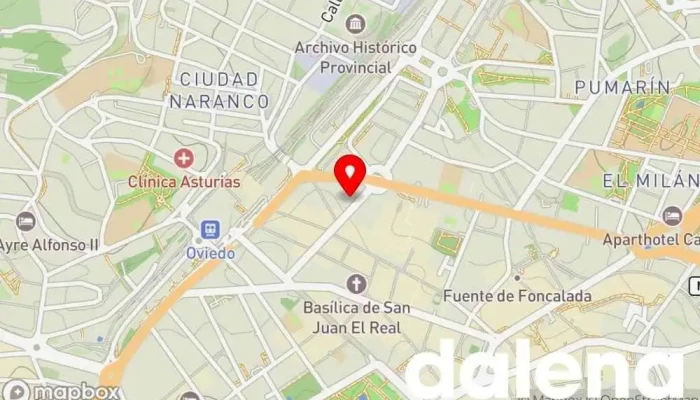 mapa de masymas supermercados Supermercado en Oviedo