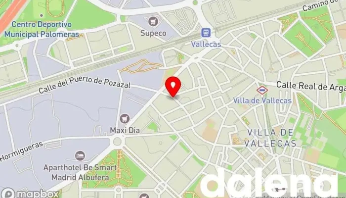 mapa de MAXI DULCES Y BEBIDAS S.L (VENTA AL POR MAYOR DE GOLOSINAS Y BEBIDAS) Supermercado en Madrid