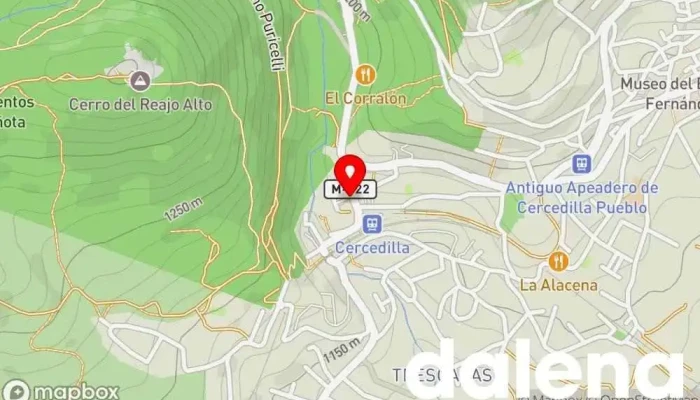 mapa de Merca Max Tienda de alimentación en Cercedilla