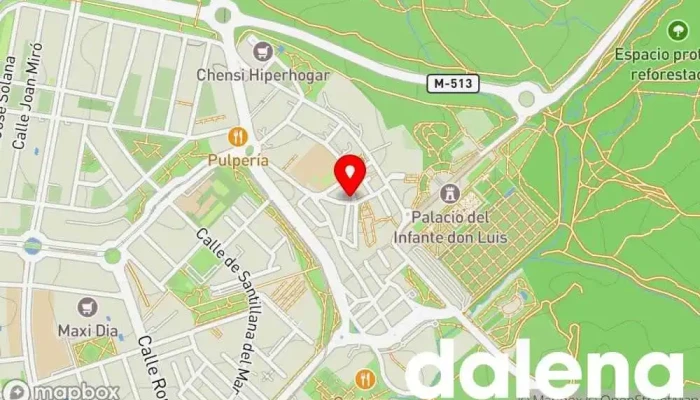 mapa de Mercadito 7 Tienda de alimentación en Boadilla del Monte