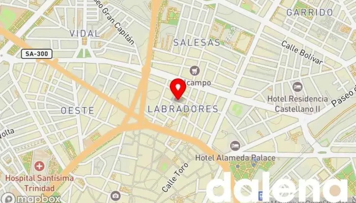mapa de Mercado de San Juan Mercado en Salamanca