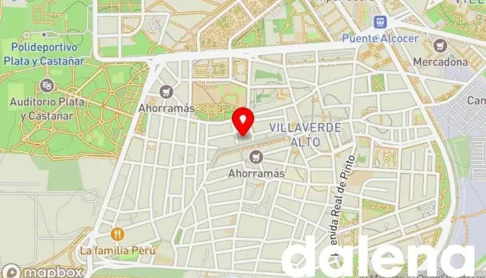 mapa de Mercado de Villaverde Alto Mercado de alimentos frescos, Tienda de alimentación en Madrid