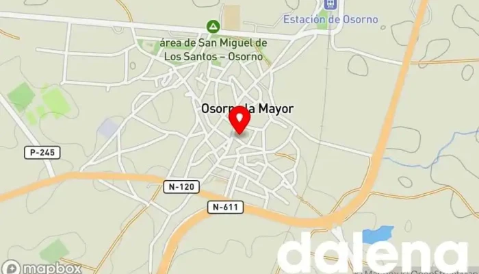 mapa de Mercado del sábado de Osorno La Mayor Mercado en Osorno