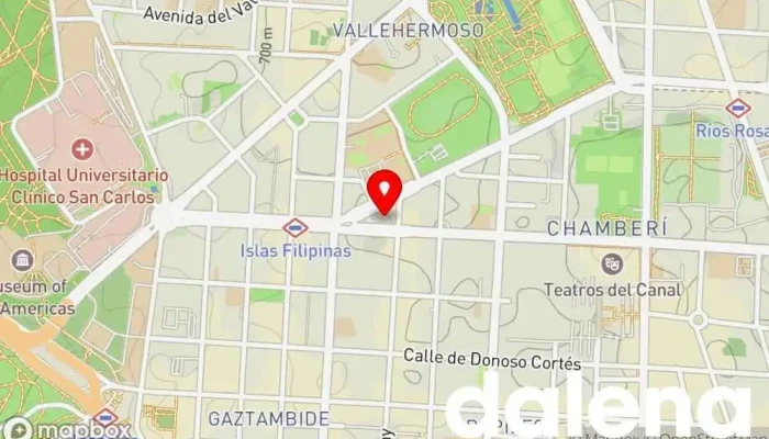 mapa de Mercado El Deleite Supermercado en Madrid