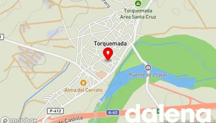 mapa de Mercado local de Torquemada Mercado en Torquemada