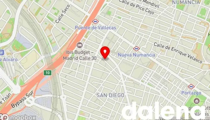 mapa de Mercado Puente de Vallecas Mercado, Mercado de alimentos frescos, Restaurante mediterráneo, Centro comercial en Madrid