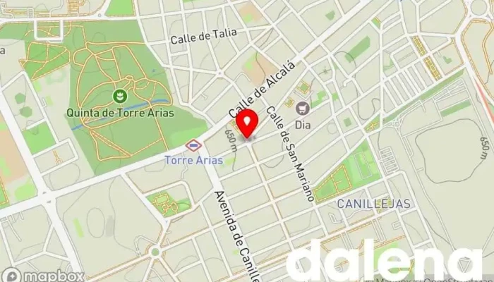 mapa de Mercadona Canillejas Supermercado en Madrid