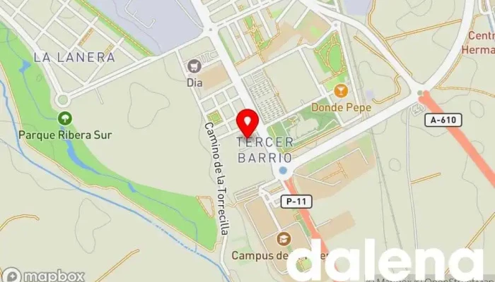 mapa de Mercadona Supermercado en Palencia