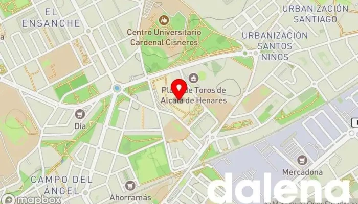 mapa de Mercadona Supermercado en Alcalá de Henares