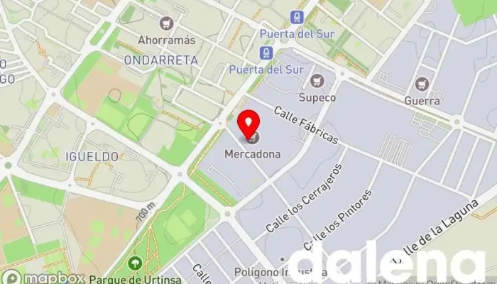 mapa de Mercadona Supermercado en Alcorcón