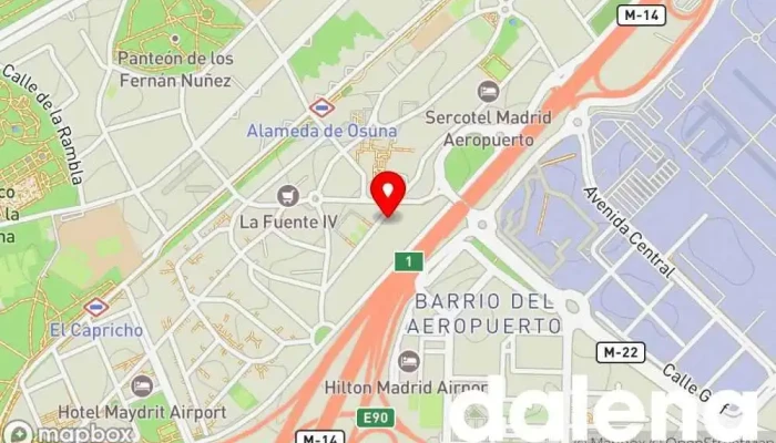 mapa de Mercadona Supermercado en Madrid