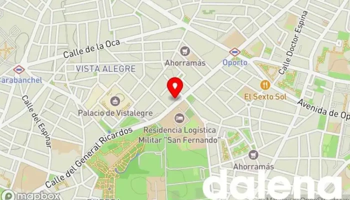 mapa de Mercadona Supermercado en Madrid