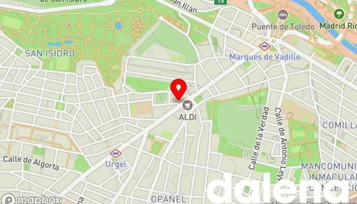 mapa de Mercadona Supermercado en Madrid