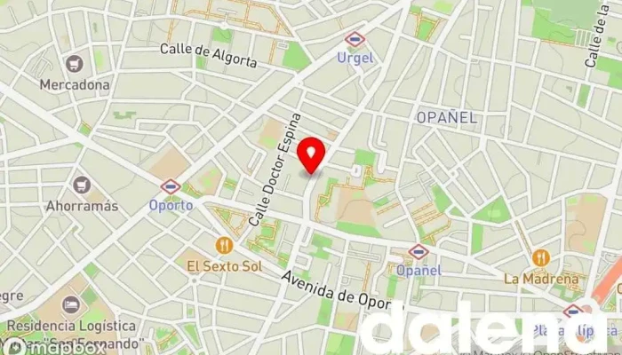 mapa de Mercadona Supermercado en Madrid