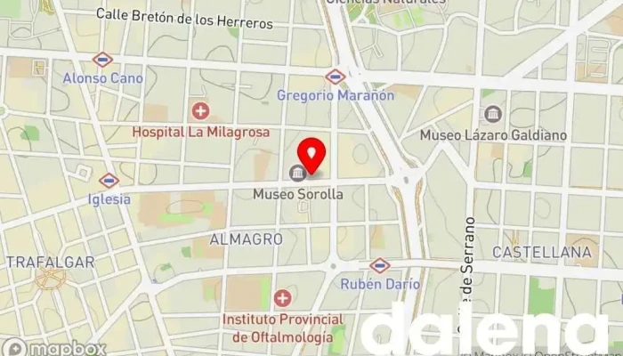 mapa de Mercadona Supermercado en Madrid