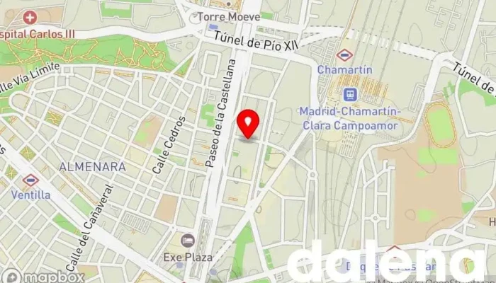 mapa de Mercadona Supermercado en Madrid