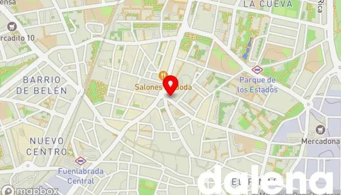 mapa de Mercadona Supermercado en Fuenlabrada