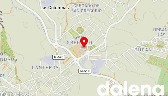 mapa de Mercadona Supermercado en Galapagar
