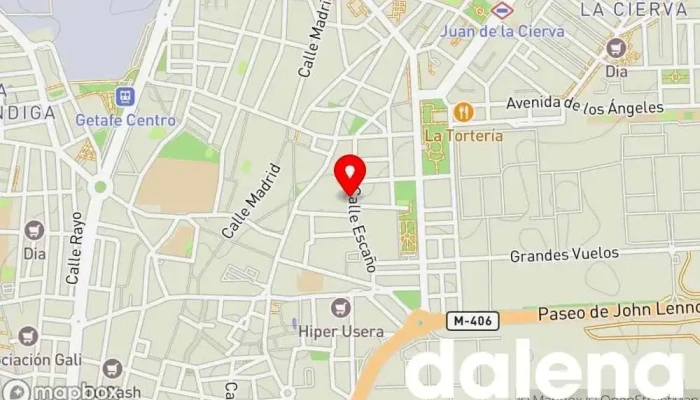 mapa de Mercadona Supermercado en Getafe