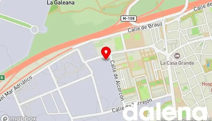 mapa de Mercadona Supermercado en Torrejón de Ardoz