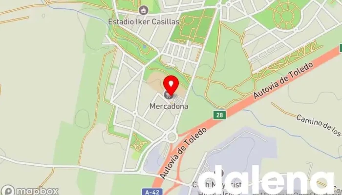 mapa de Mercadona Supermercado en Torrejón de la Calzada