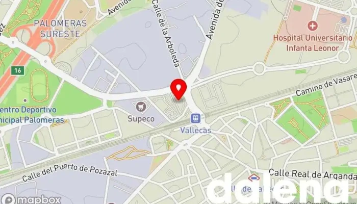 mapa de Mercadona Supermercado en Madrid