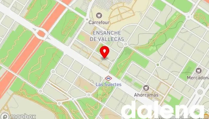mapa de Mercadona Supermercado en Madrid