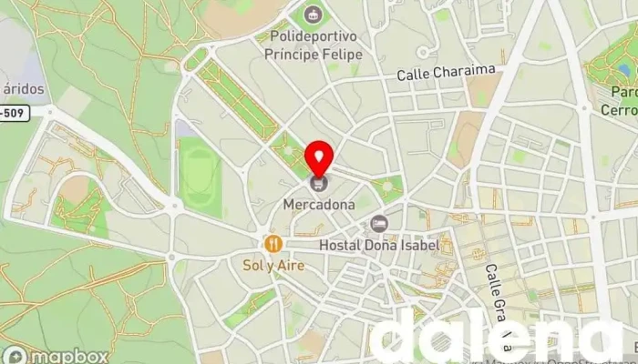 mapa de Mercadona Supermercado en Majadahonda