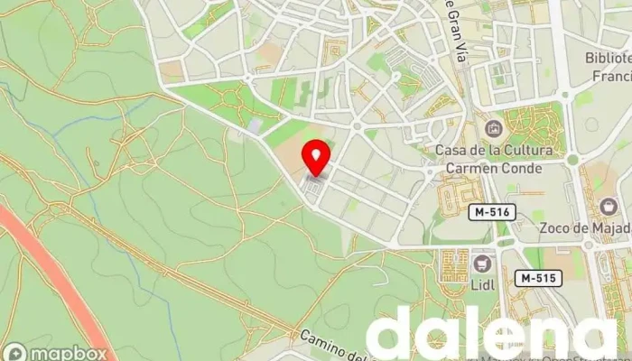 mapa de Mercadona Supermercado en Majadahonda
