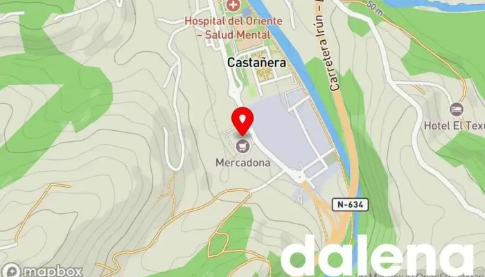 mapa de Mercadona Supermercado en Arriondas