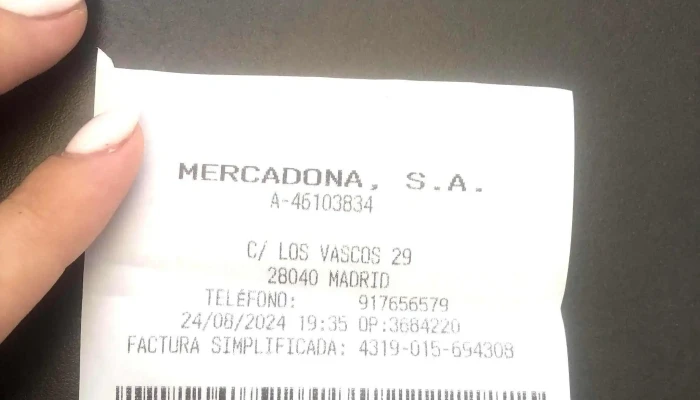 Mercadona -  Sitio Web - Madrid