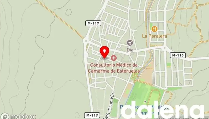 mapa de MERCAMARMA Carnicería, Pescadería en Camarma de Esteruelas