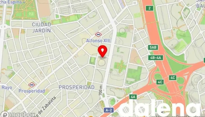 mapa de Mi Alcampo Supermercado, Tienda de artículos para bebés, Panadería, Carnicería, Tienda de cosméticos, Pescadería, Mercado de alimentos frescos, Frutería, Tienda de artículos para el hogar, Tienda de productos para mascotas en Madrid