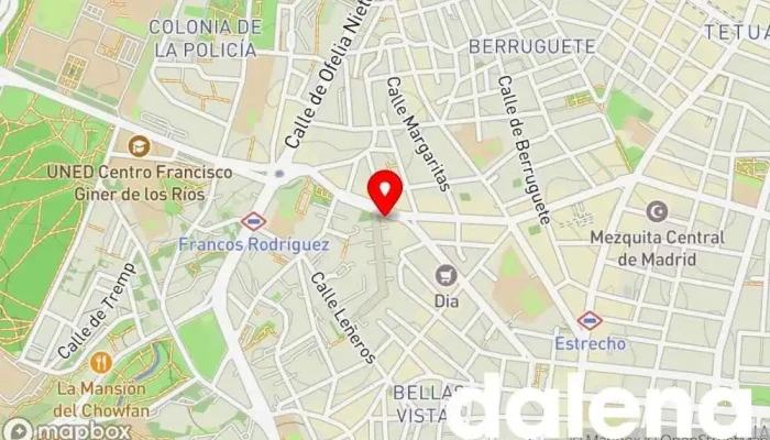 mapa de Mi Alcampo Supermercado, Tienda de artículos para bebés, Panadería, Carnicería, Tienda de cosméticos, Pescadería, Mercado de alimentos frescos, Frutería, Tienda de artículos para el hogar, Tienda de productos para mascotas en Madrid