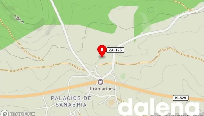 mapa de Miel Valdepalacios Tienda de alimentación en Palacios de Sanabria