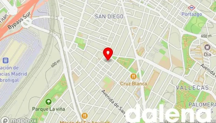 mapa de Mini Super Económico Supermercado en Madrid