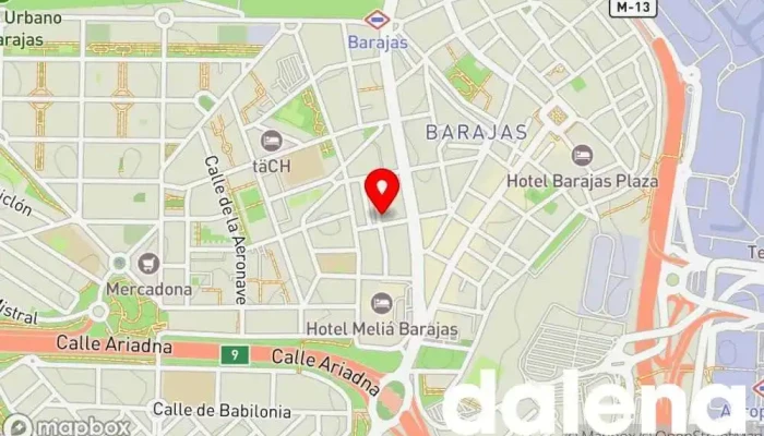 mapa de Mini supermercado Familia Ye Supermercado en Madrid