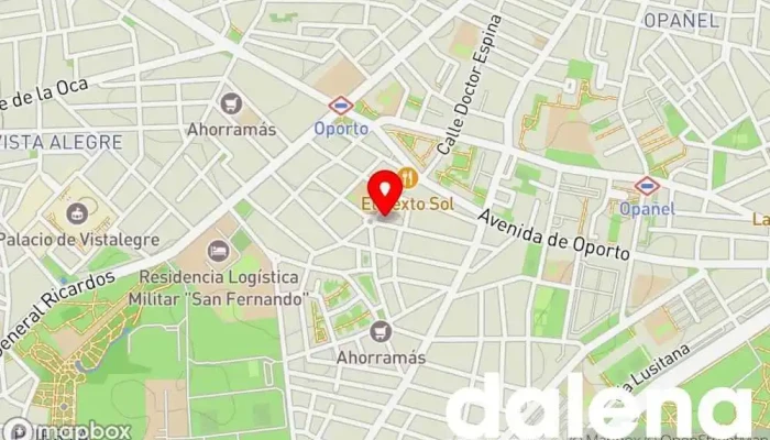 mapa de Mini Supermercado Supermercado en Madrid